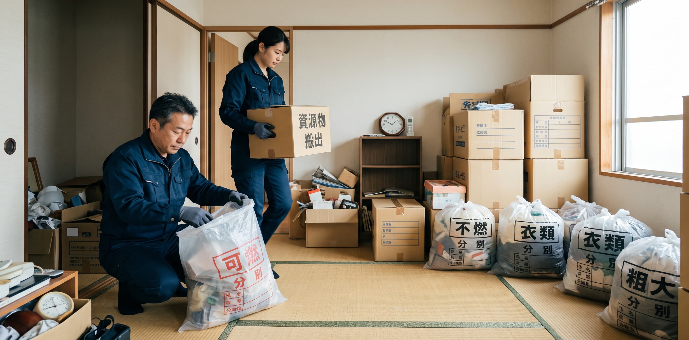 ゴミ屋敷清掃